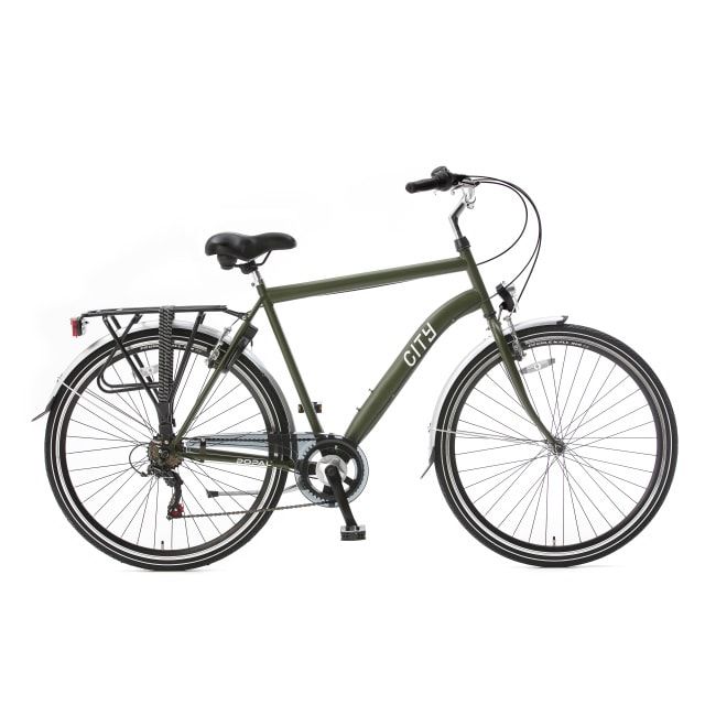Popal City 28 inch Army Green 6 Versnellingen